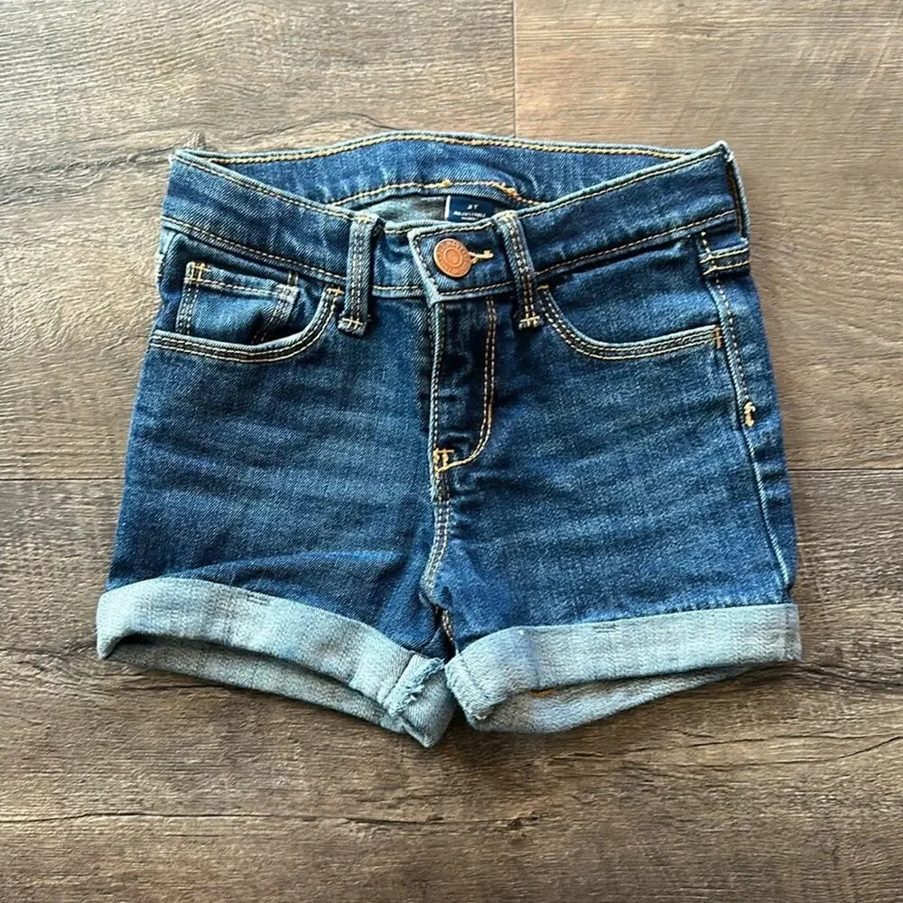 Old Navy 3T Cuffed‎ Denim Jean Shorts